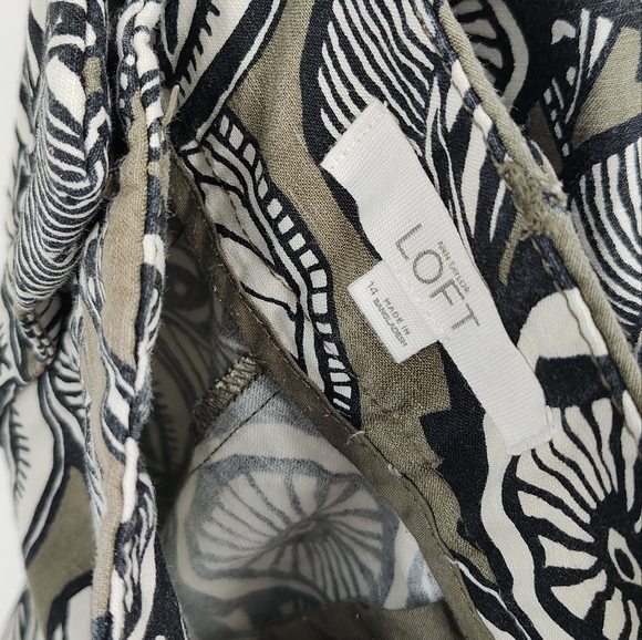 LOFT | linen blend shorts - Picture 4 of 5